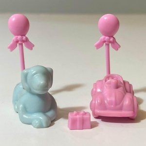 Vintage Polly Pocket Board Game Pieces